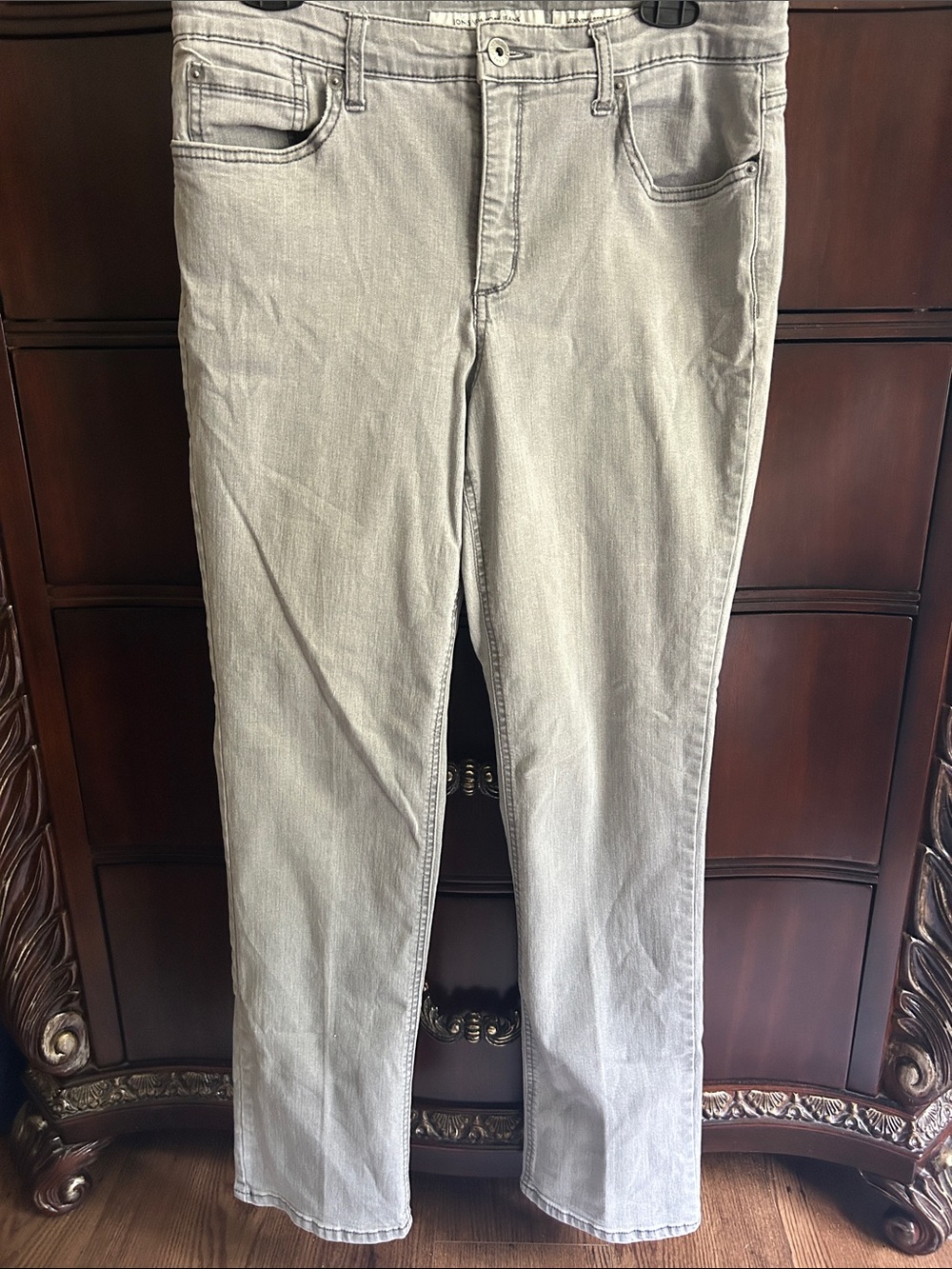Jones New York Light Gray women’s Chinos